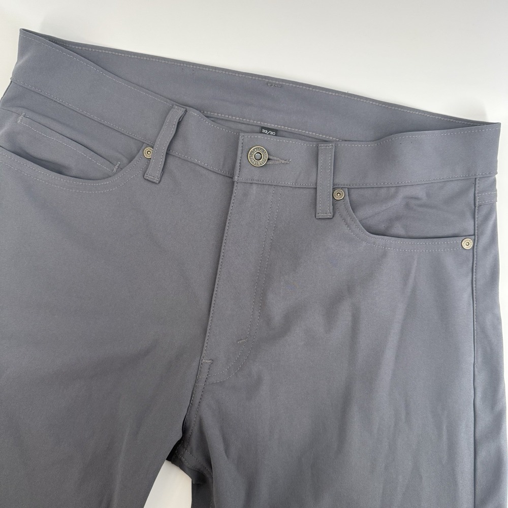 Levi's 511 Engineered for Movement Gray Pants Men's 33x30 Slim Stretch